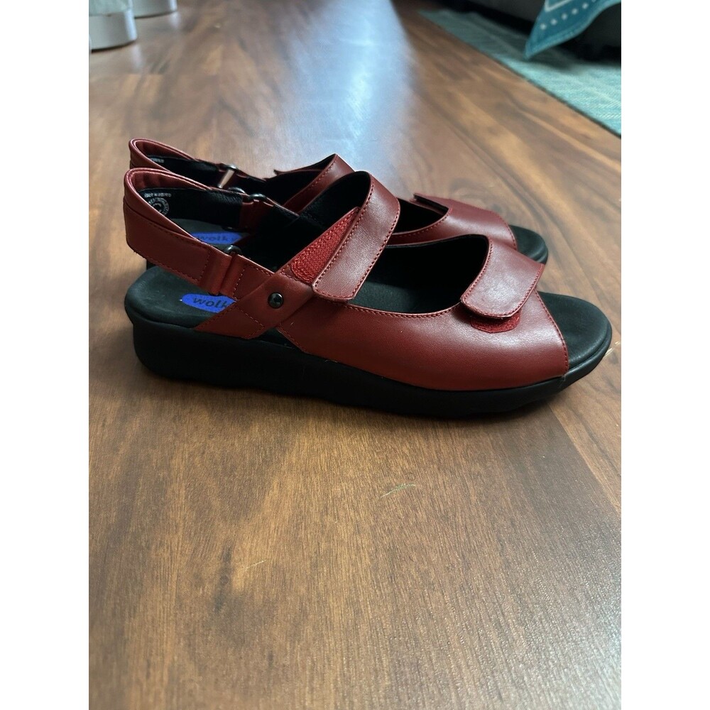 Wolky Pichu Lightweight adjustable sandal with fixed footbed Size 41